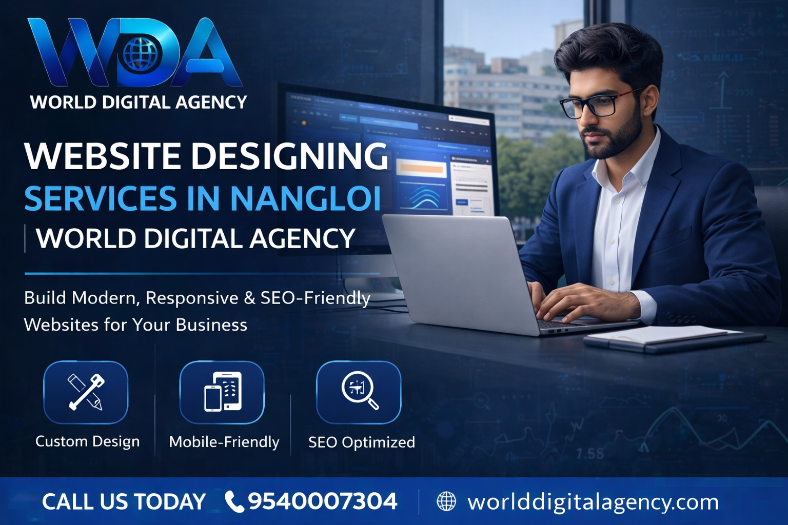 Website designing services in Nangloi – WDA