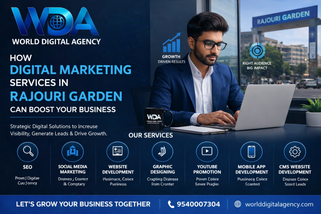 Grow Your Brand with Digital Marketing Services in Rajouri Garden