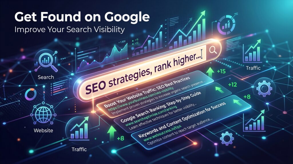 SEO strategies boosting Google search rankings and traffic