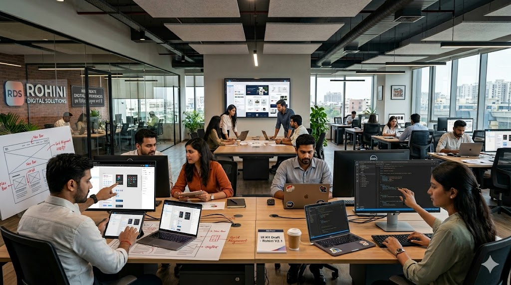 Professional Website Designing Services in Rohini with responsive and modern web development solutions
