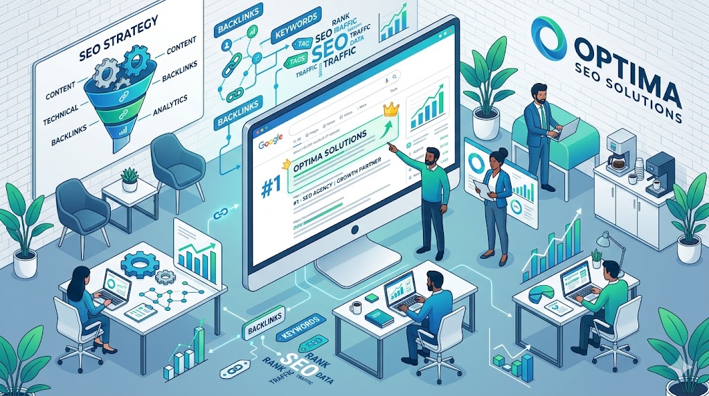 Search Engine Optimization Company improving Google ranking with SEO strategy