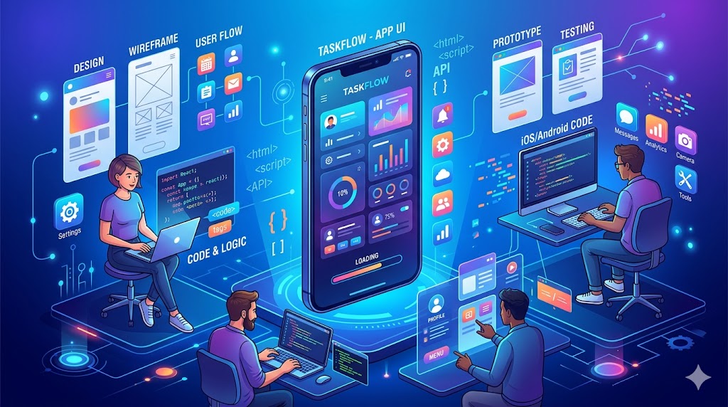 Mobile Application Development Services for Android and iOS App Design